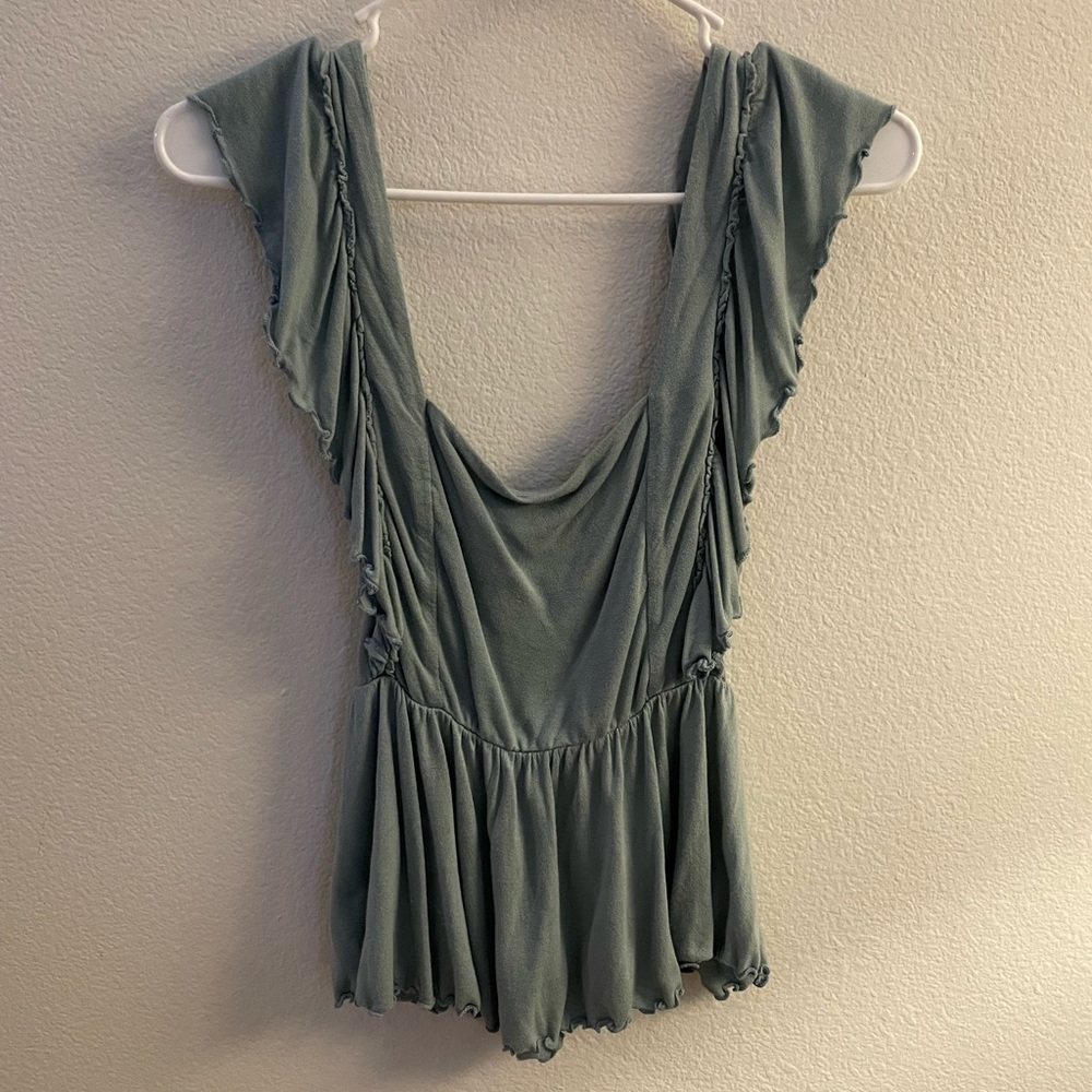 Urban outfitters blue cross back tank